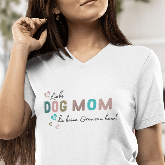 Liebe ohne Grenzen V-Shirt für Damen