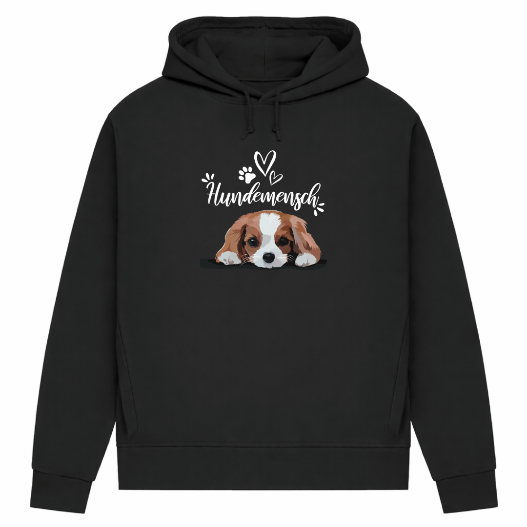 Hundemensch– Hoodie aus Bio-Baumwolle für Damen