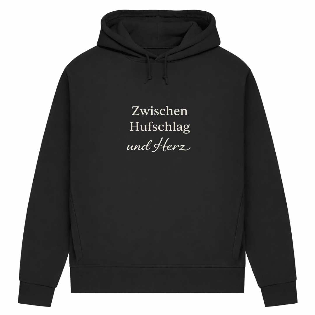 Hufschlag -Hoodie aus Bio-Baumwolle für Damen