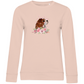 Flower Cavalier King Charles - Bio-Sweatshirt für Damen