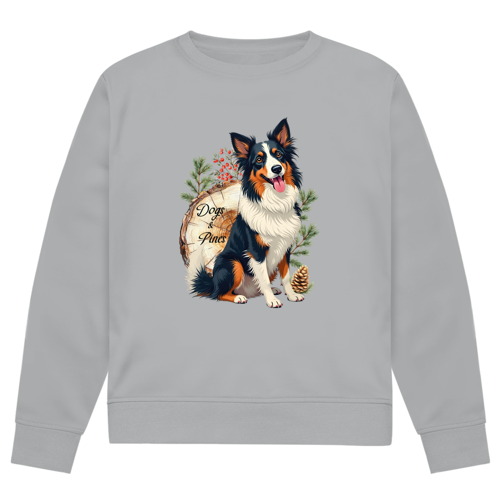 Dogs & Pines - Bio-Sweatshirt für Herren
