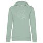 Pakt der Liebe - Bio-Hoodie für Damen