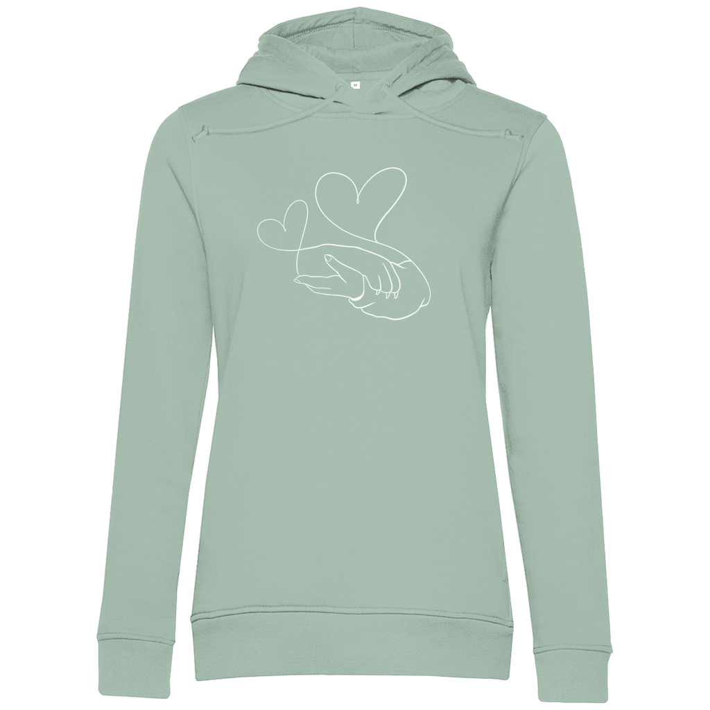 Pakt der Liebe - Bio-Hoodie für Damen