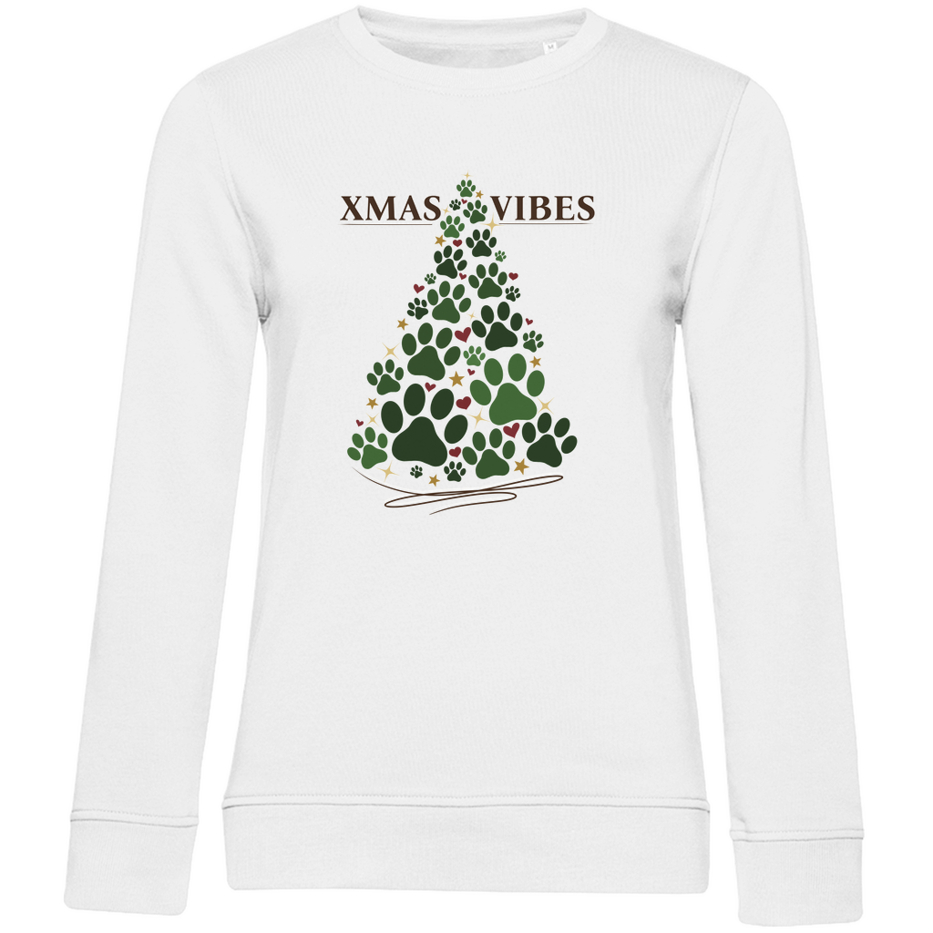 Xmas Vibes - Bio-Sweatshirt für Damen-Weihnachten