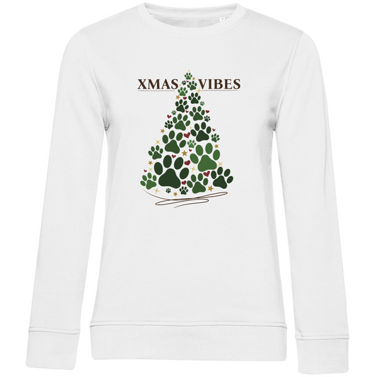 Xmas Vibes - Bio-Sweatshirt für Damen-Weihnachten