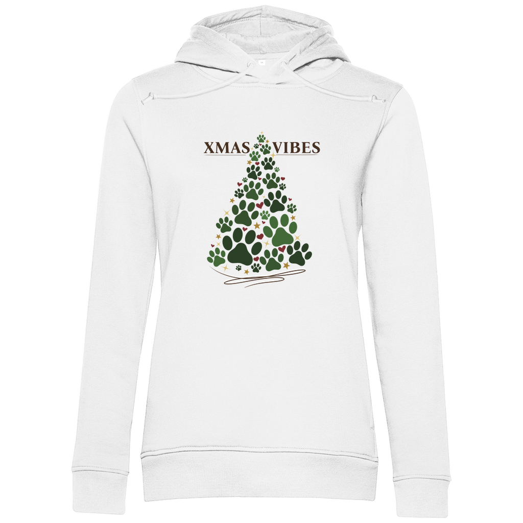 Xmas Vibes - Bio-Hoodie für Damen- Weihnachten