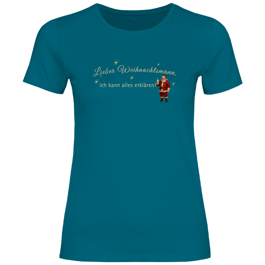 Lieber Weihnachtsmann - T-Shirt für Damen