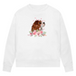 Flower Cavalier King Charles - Bio-Sweatshirt für Damen