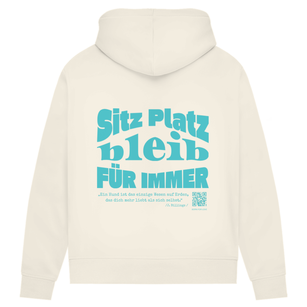 Dog Lover - Bio-Hoodie für Damen
