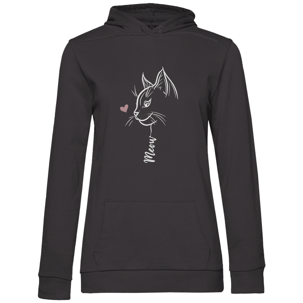 Meow - Hoodie für Damen