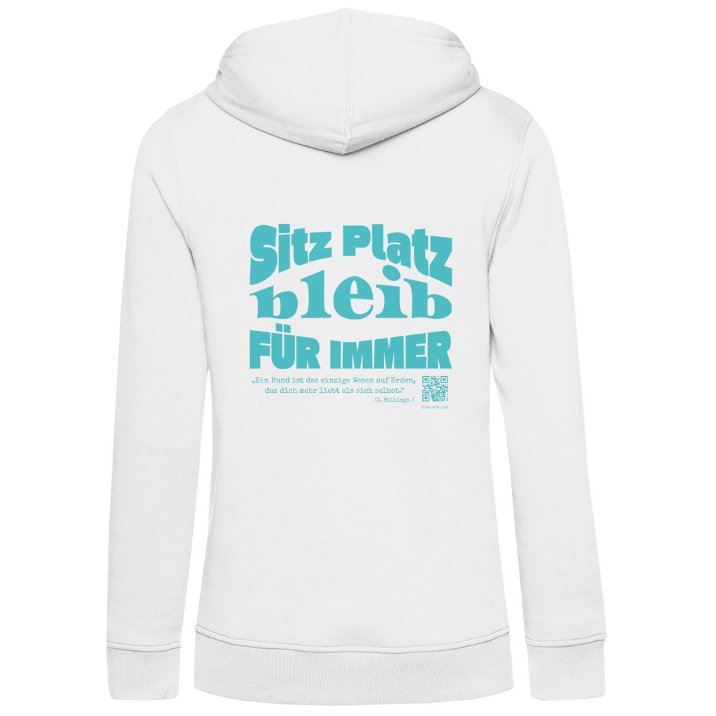 Dog Lover - Bio-Hoodie für Damen