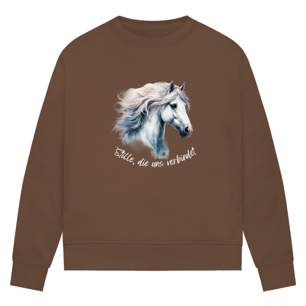 Stille die uns... - Bio-Sweatshirt für Damen