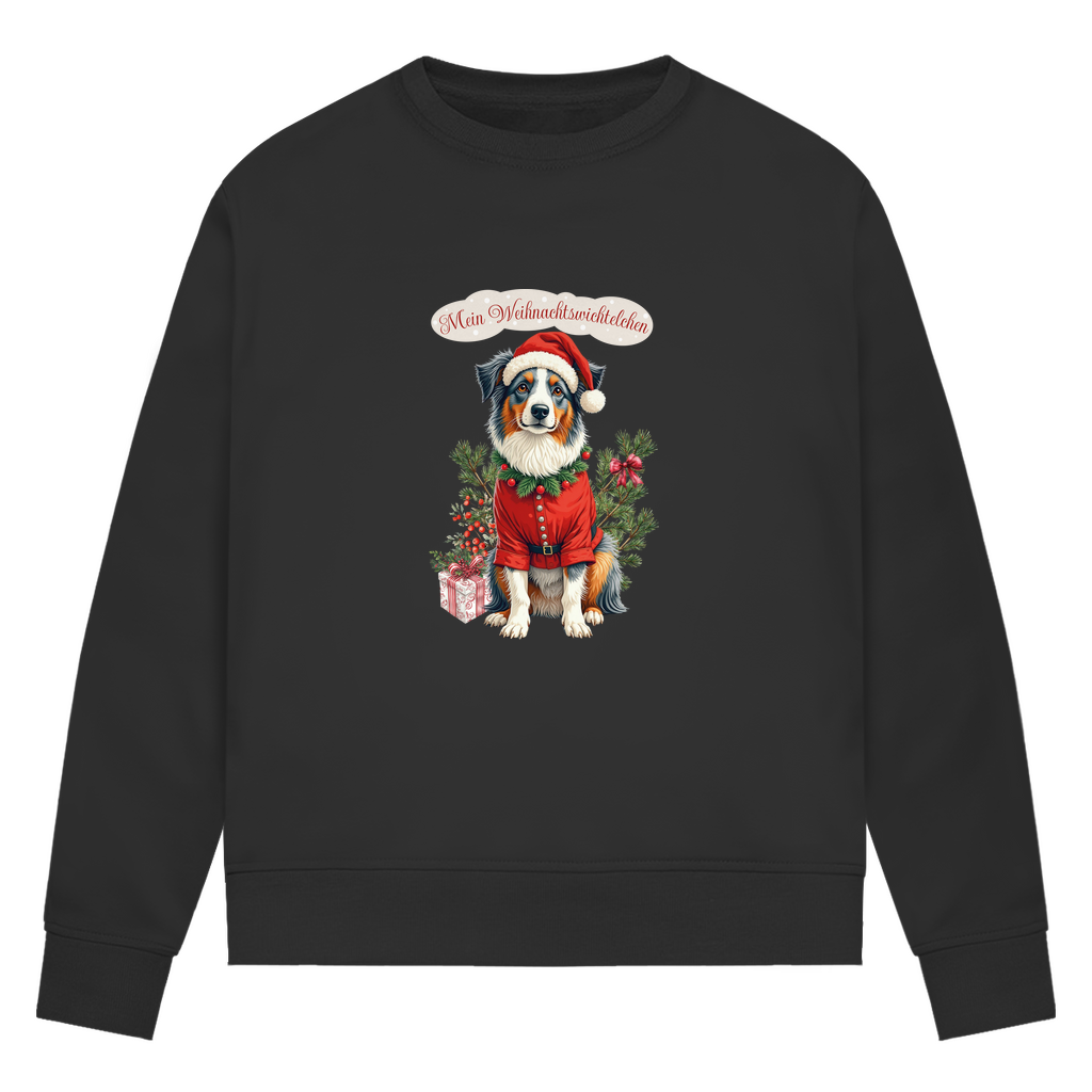 Weihnachtswichteln - Bio-Sweatshirt für Damen