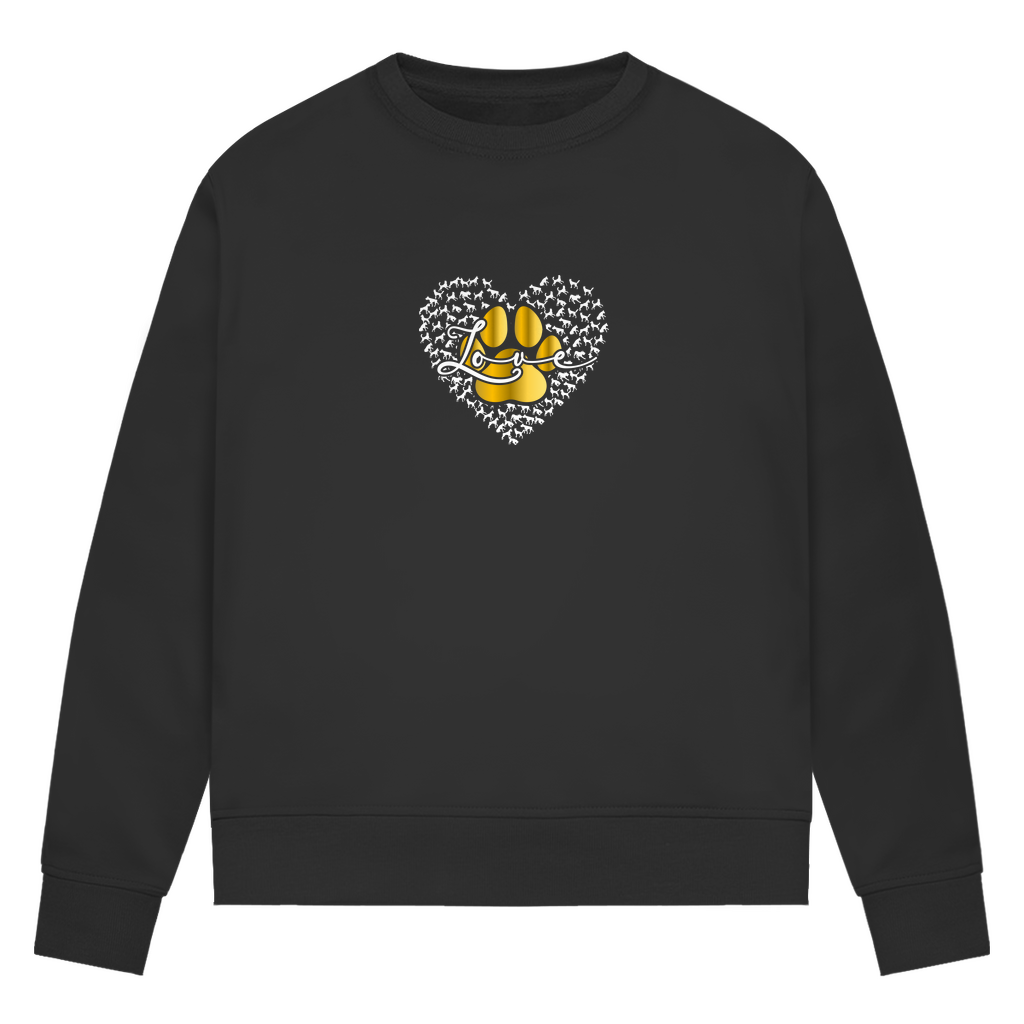 Love Dog - Bio-Sweatshirt für Damen