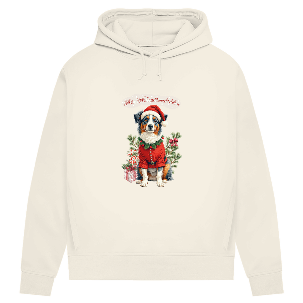 Weihnachtswichteln - Bio-Hoodie für Damen