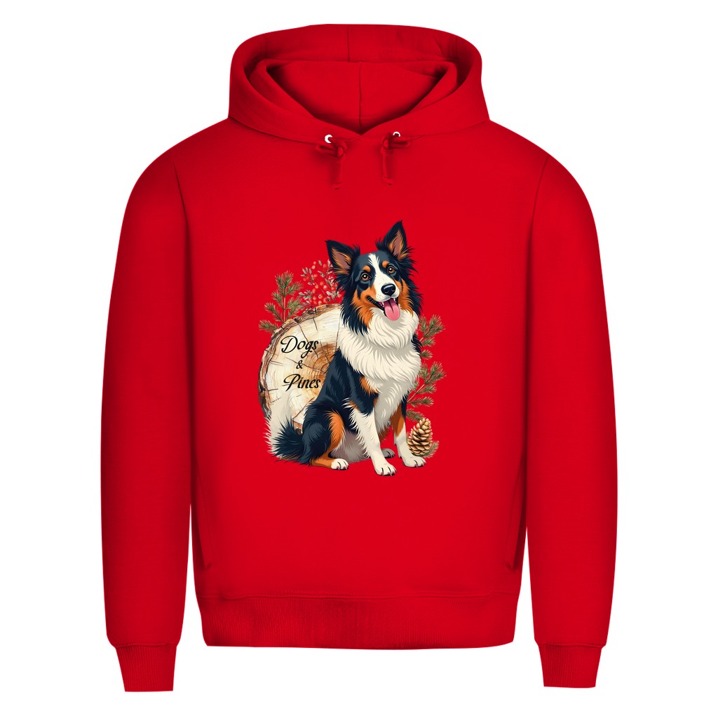 Dogs & Pines - Bio-Hoodie für Herren