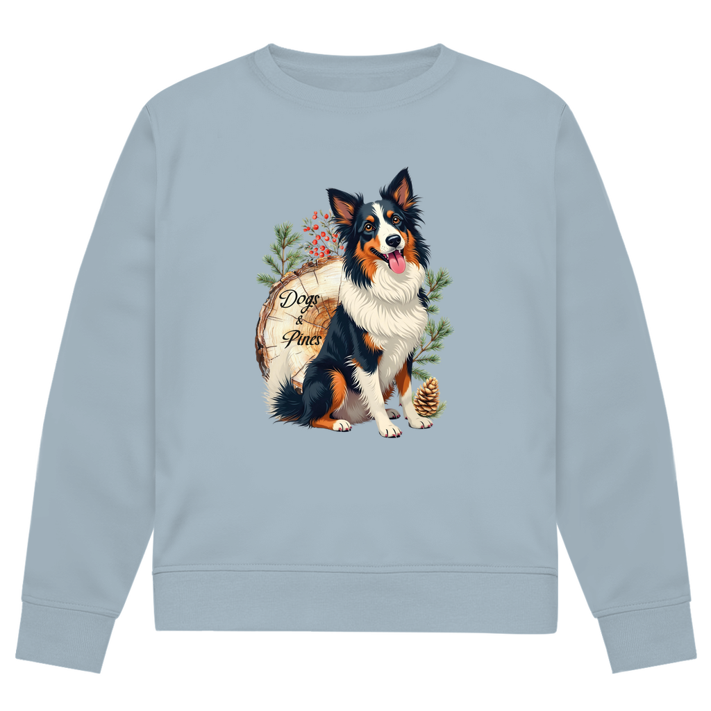Dogs & Pines - Bio-Sweatshirt für Herren