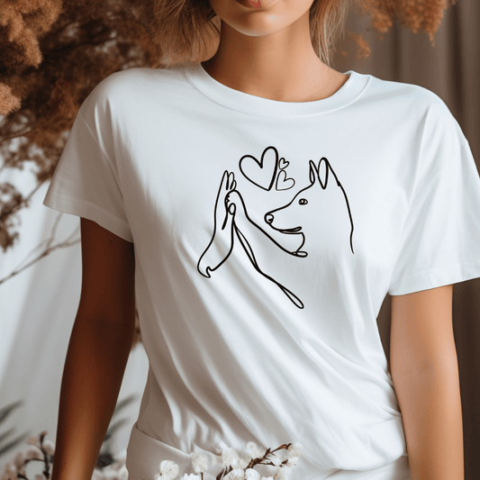 Wahre Liebe Stehohren - T-Shirt für Damen