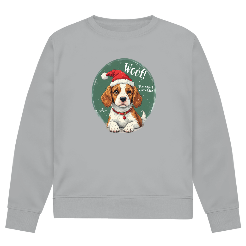 Wuff und Weihnachten - Bio-Sweatshirt für Herren