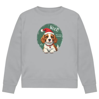 Wuff und Weihnachten - Bio-Sweatshirt für Herren