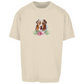 Flower Australian Shepherd - Oversize T-Shirt - Unisex