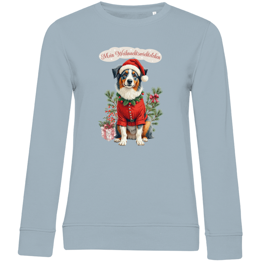 Weihnachtswichteln - Bio-Sweatshirt für Damen-Weihnachten