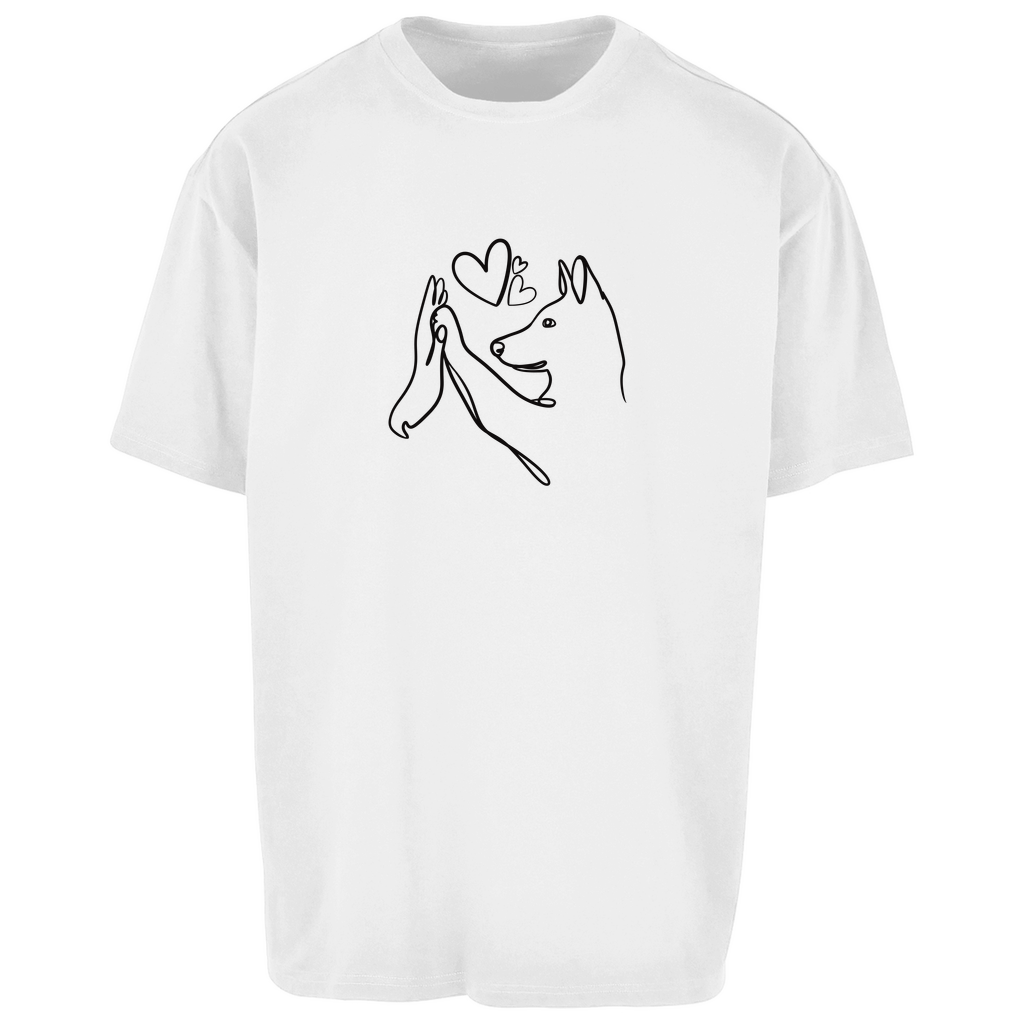 Wahre Liebe Stehohren - Oversize T-Shirt - Unisex