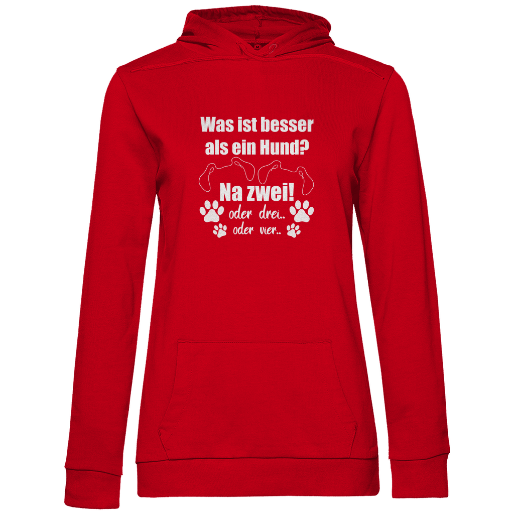 Je Mehr Desto Besser - Hoodie für Damen