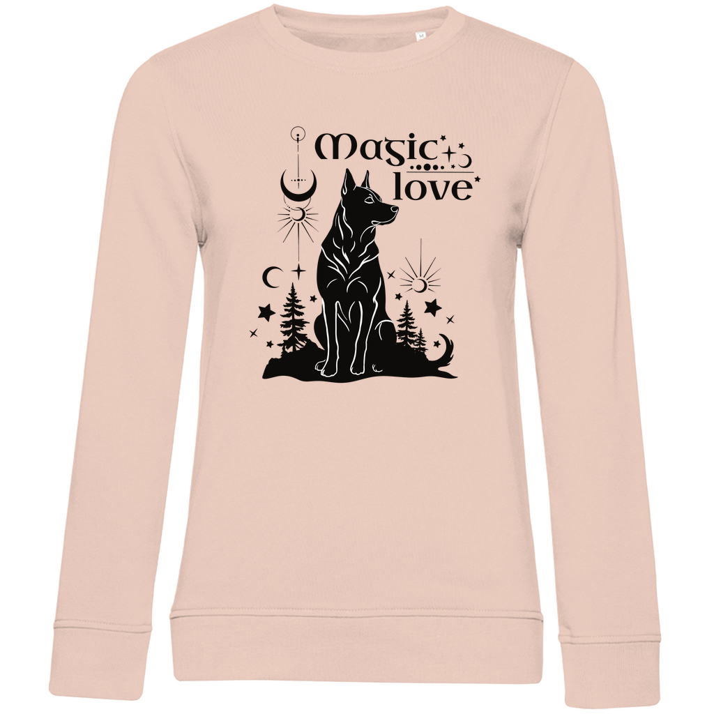 Magic Love -  Bio Sweatshirt für Damen