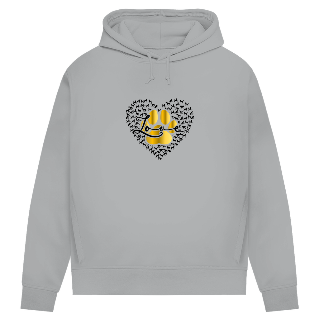 Love Dog - Bio-Hoodie für Damen