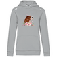 Flower Cavalier King Charles - Bio-Hoodie für Damen