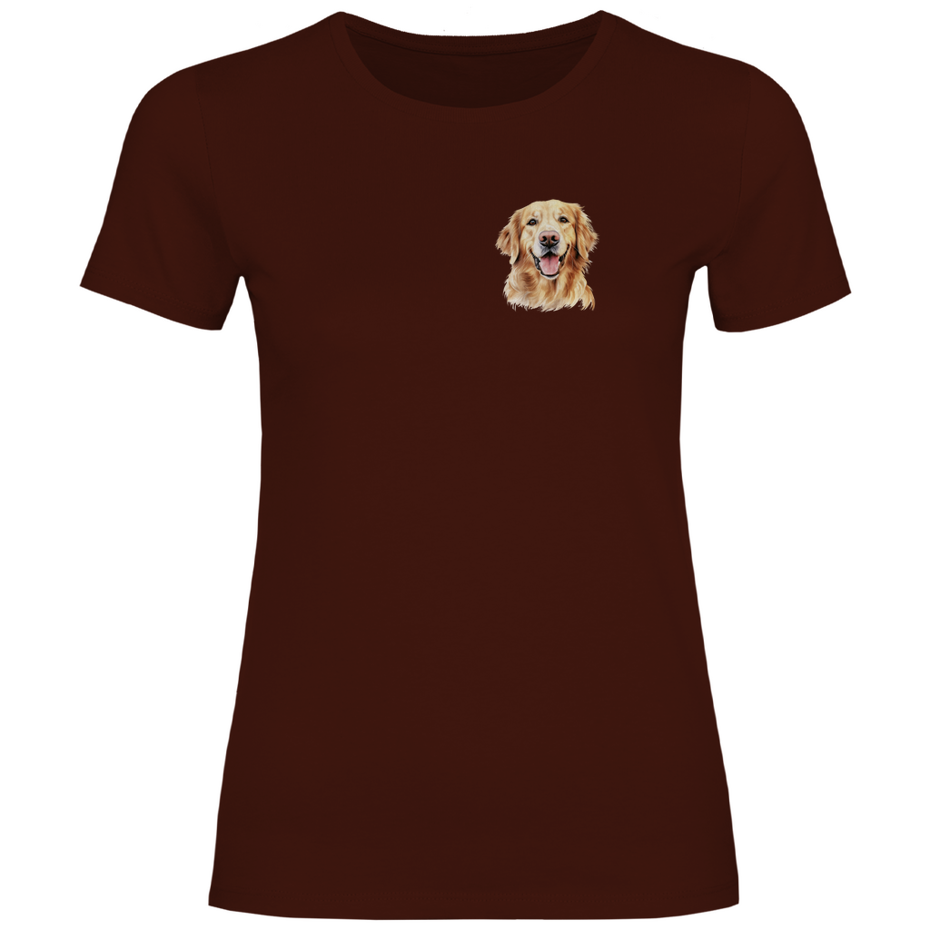 T-Shirt mit deinem Lieblingshund für Damen