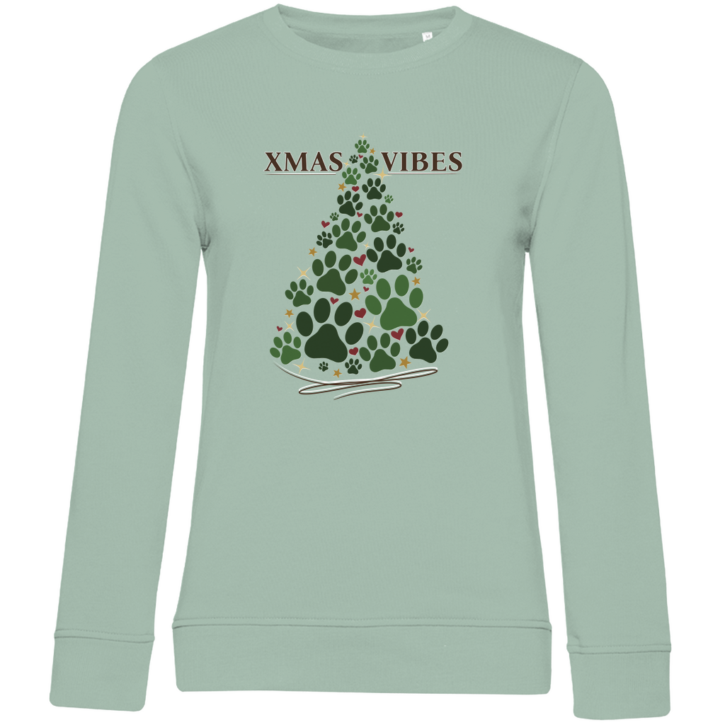 Xmas Vibes - Bio-Sweatshirt für Damen-Weihnachten