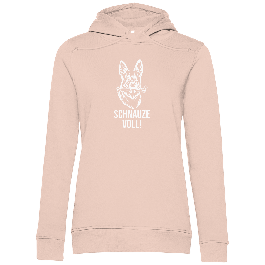 Schnauze Voll - Bio-Hoodie für Damen