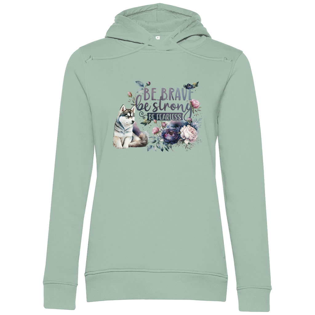 Be Strong - Bio-Hoodie für Damen