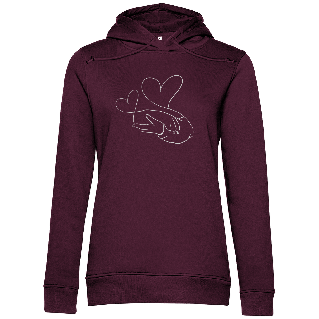 Pakt der Liebe - Bio-Hoodie für Damen