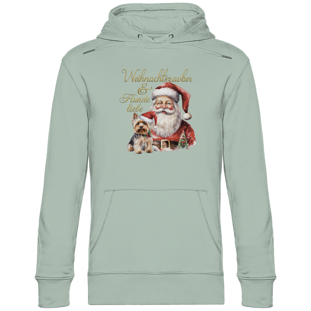 Weihnachtzauber - Bio-Hoodie für Herren