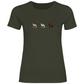 Pferde Trio - T-Shirt für Damen