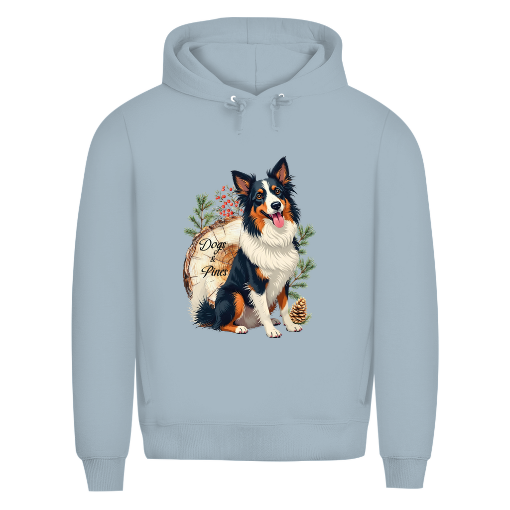 Dogs & Pines - Bio-Hoodie für Herren