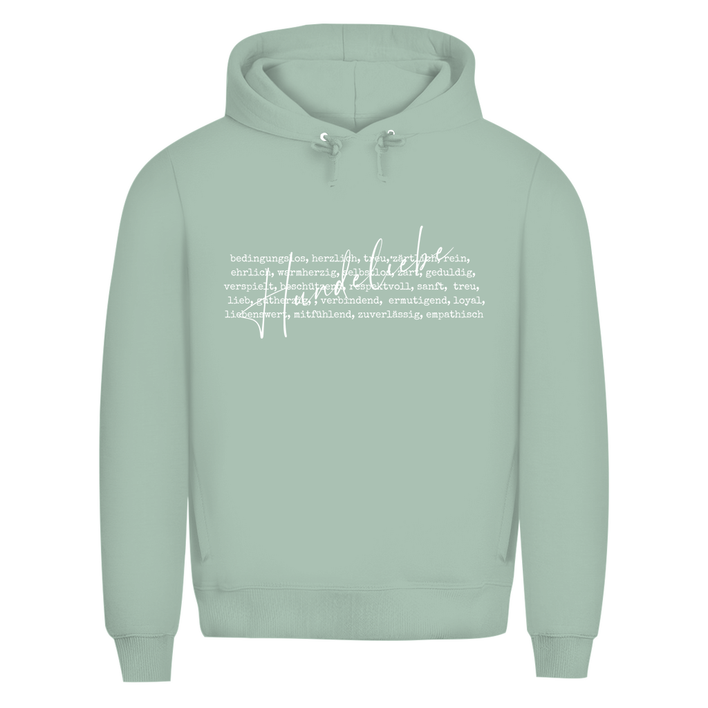 Hunde Liebe ist... - Bio-Hoodie für Herren