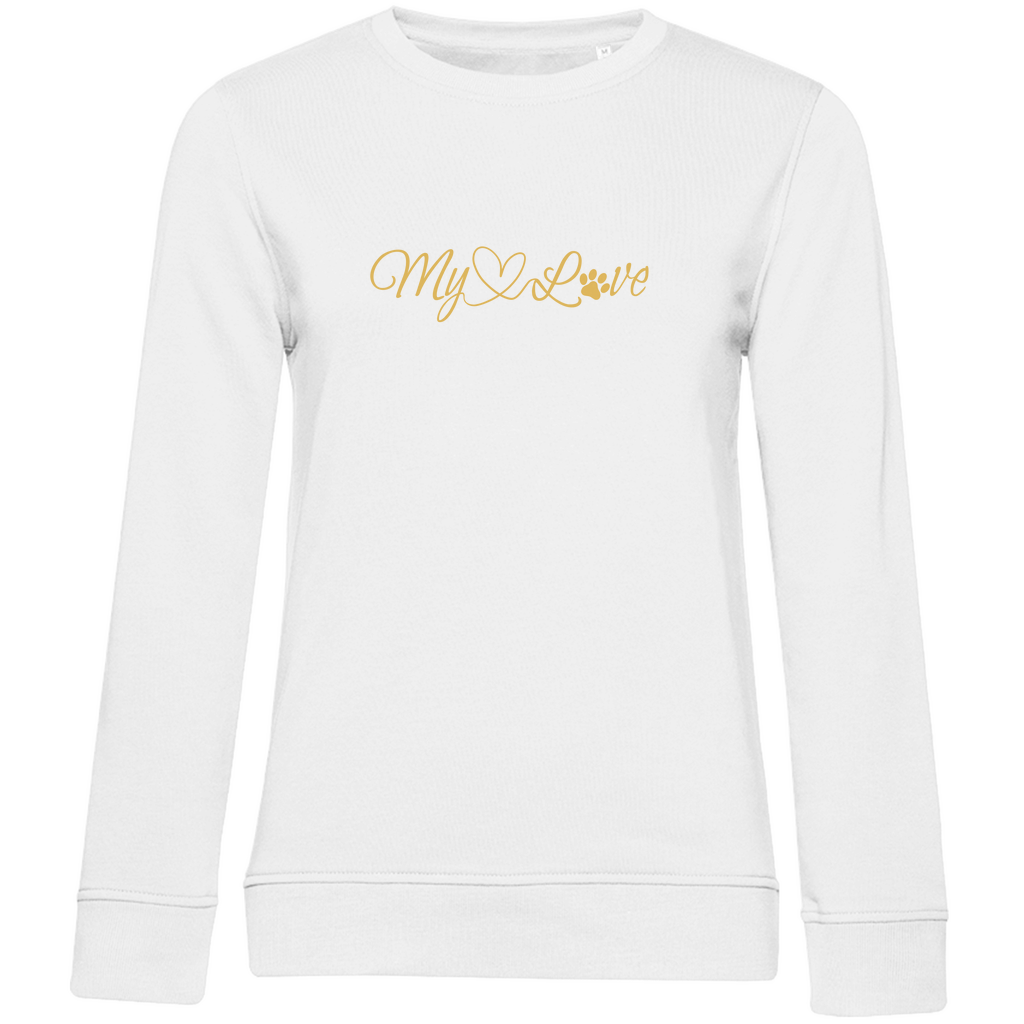 My Love - Bio-Sweatshirt für Damen