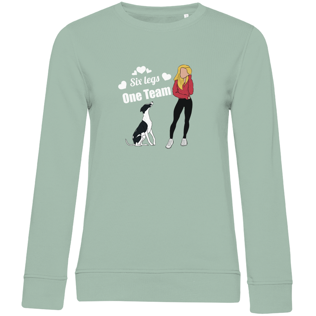 Sechs Beine - Bio-Sweatshirt für Damen