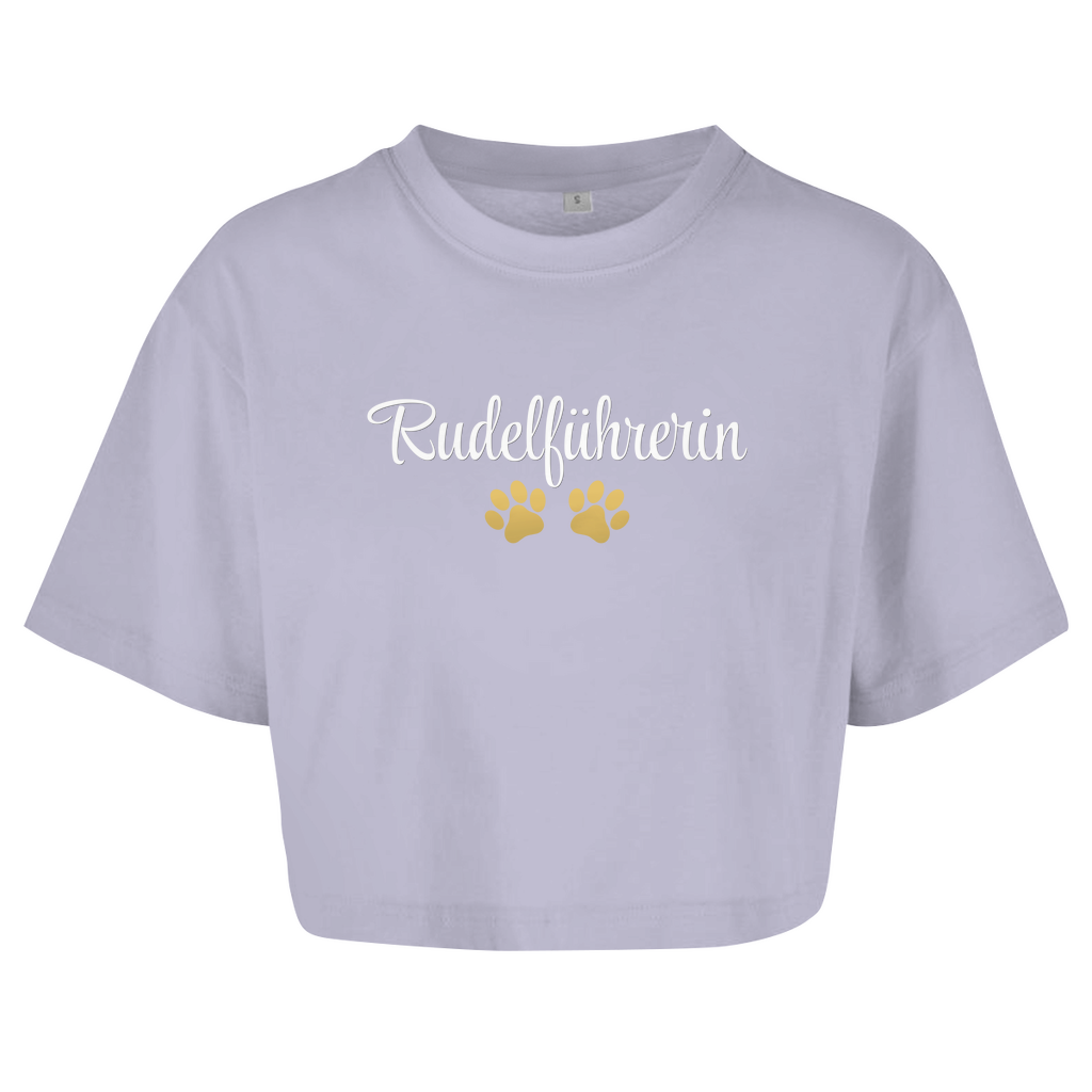 Rudelführerin - Oversize Crop Top