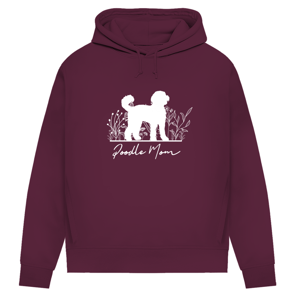 Pudel Mom - Bio-Hoodie für Damen