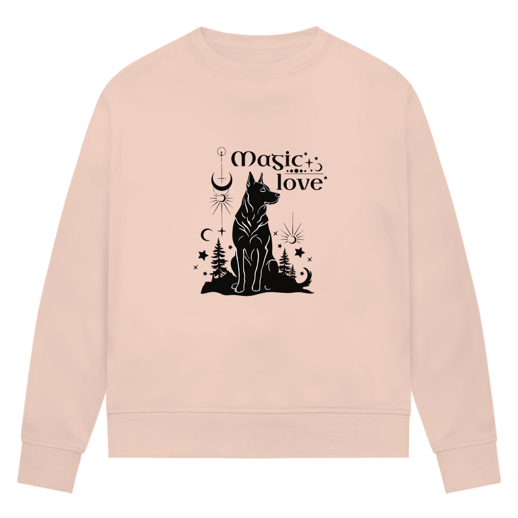 Magic Love -  Bio Sweatshirt für Damen
