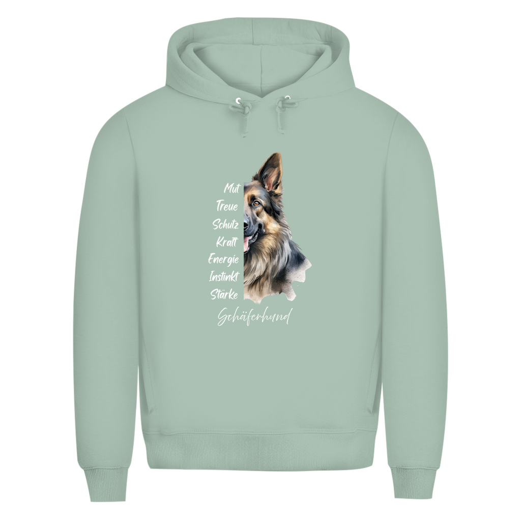 Schäferhund - Bio-Hoodie für Herren