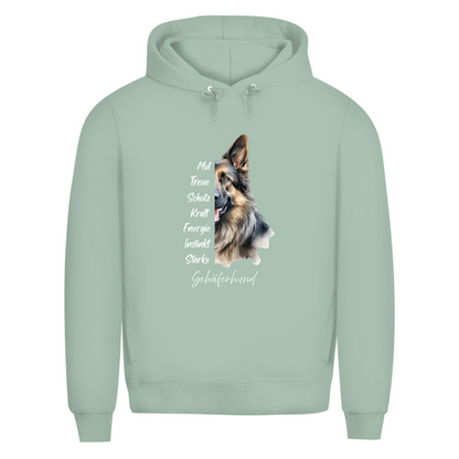 Schäferhund - Bio-Hoodie für Herren