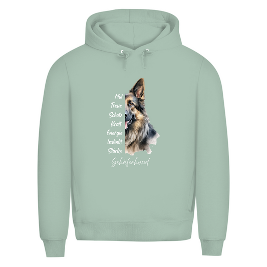 Schäferhund - Bio-Hoodie für Herren