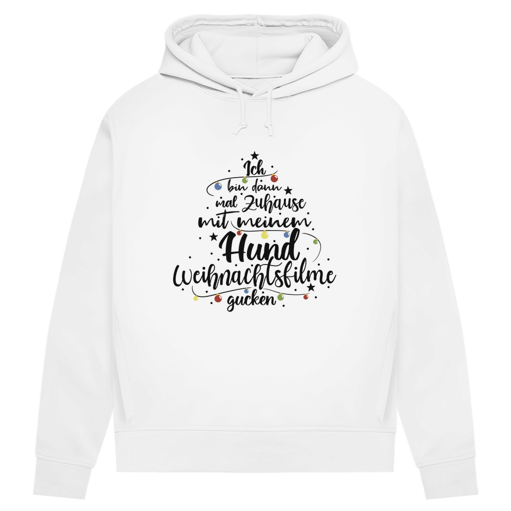 Weihnachtsfilme - Bio-Hoodie für Damen