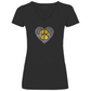 Love Dog - V-Shirt für Damen